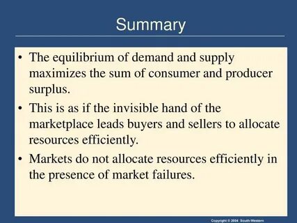Market demand