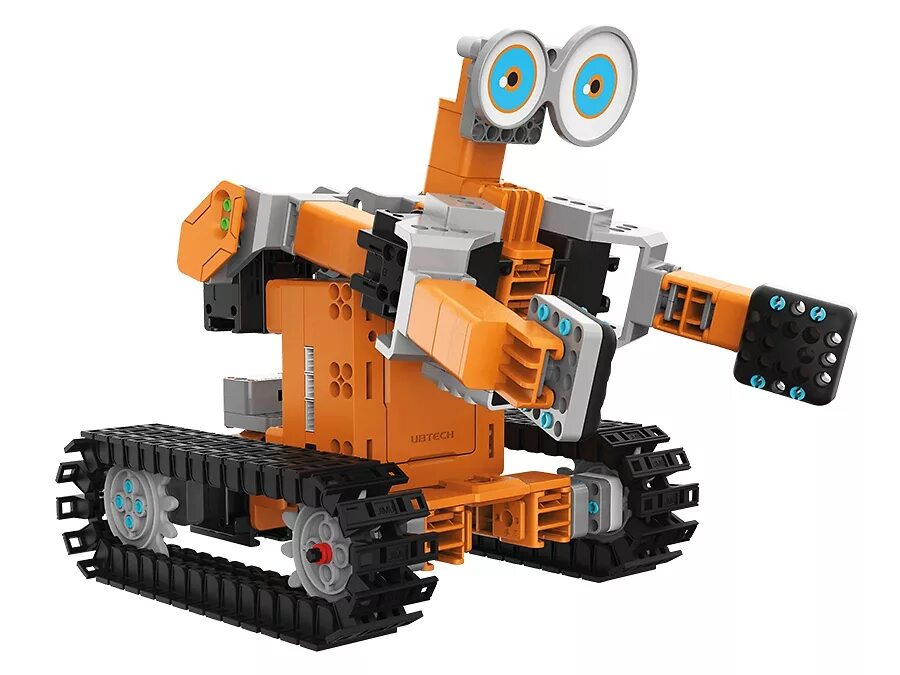 Программируемый конструктор робототехники. Электронный конструктор ubtech jimu robot jr0604 танкбот. роботы ubtech png.