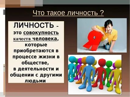 Совокупность социальных свойств и качеств человека