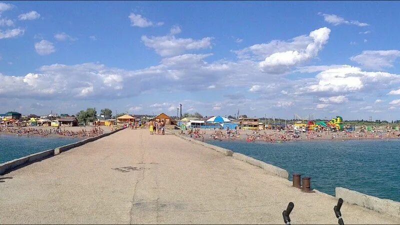 Пляж поселка Новофедоровка (Novofedorovka beach)