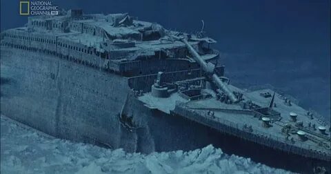 В каком море затонул титаник