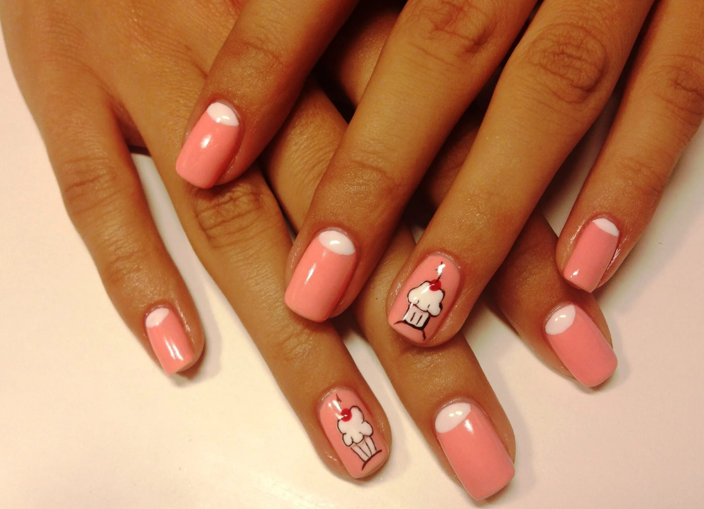 маникюр. шеллак френч. ногти гелем короткие дизайн. ногти гелем короткие дизайн. красивый розовый маникюр.