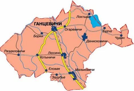 Карта клецка