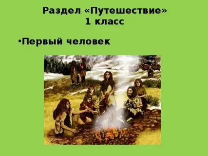 Как звали первого человека