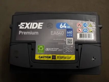 Аккумулятор exide ea640
