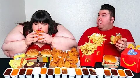 Massive McDonald's Feast With Hungry Fat Chick * MUKBANG - YouTube.