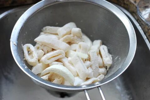 Приготовление кальмаров замороженных