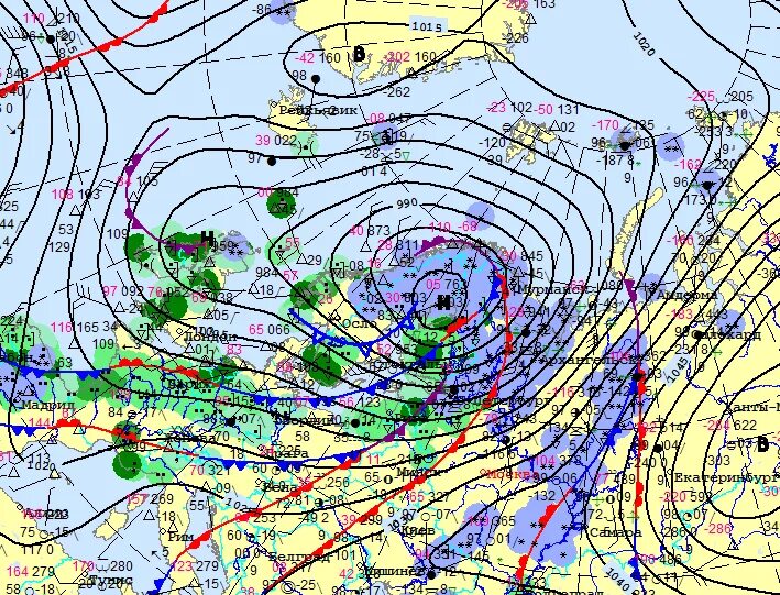 Карта циклона новороссийск. Карта циклонов России. Погодный циклон на карте. Антициклон на карте.