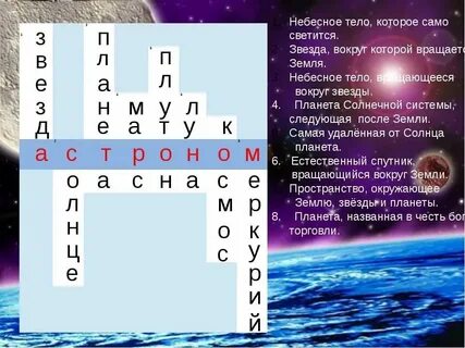 Небесные тела которые светятся