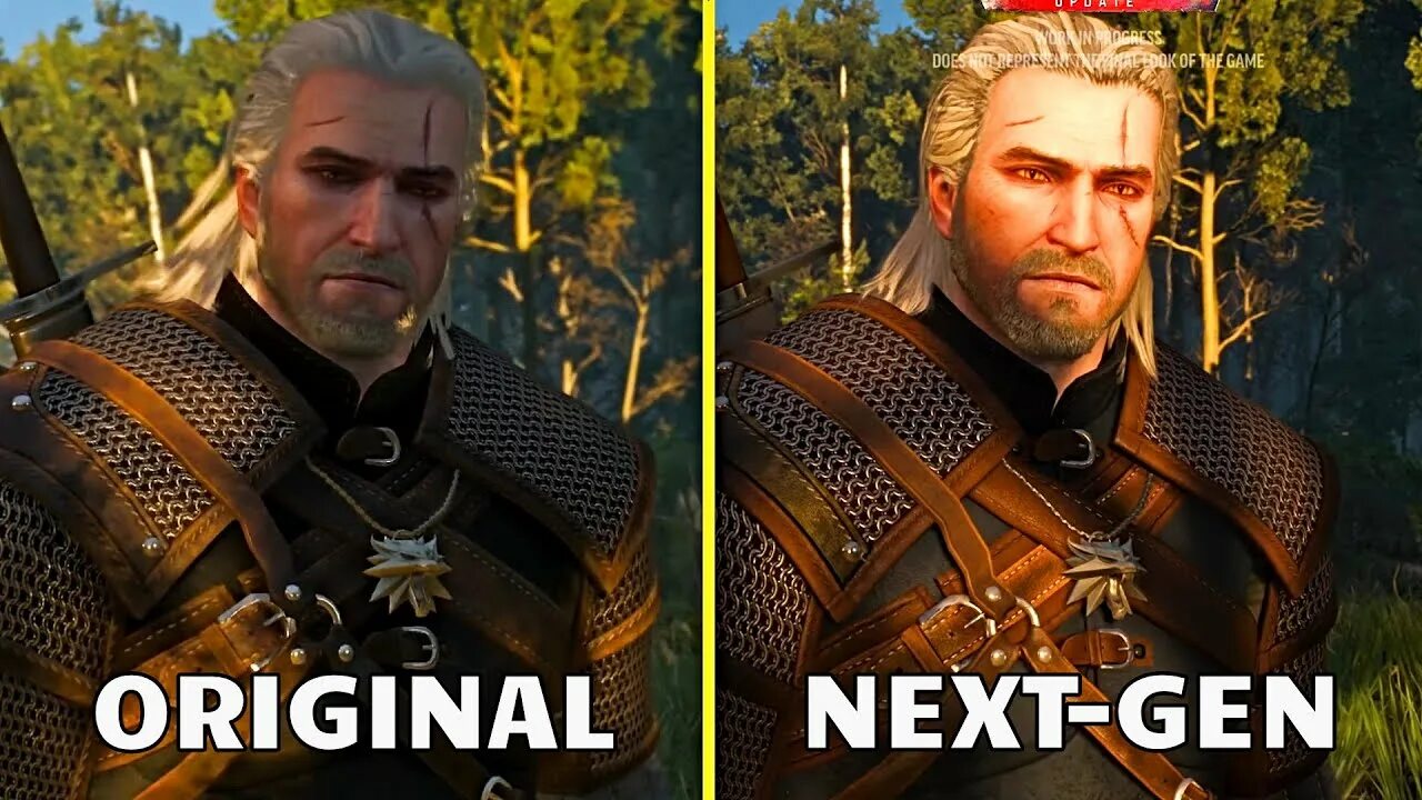 Ведьмак 3 next gen графика Witcher next gen update