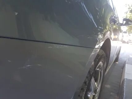Притерли машину что делать
