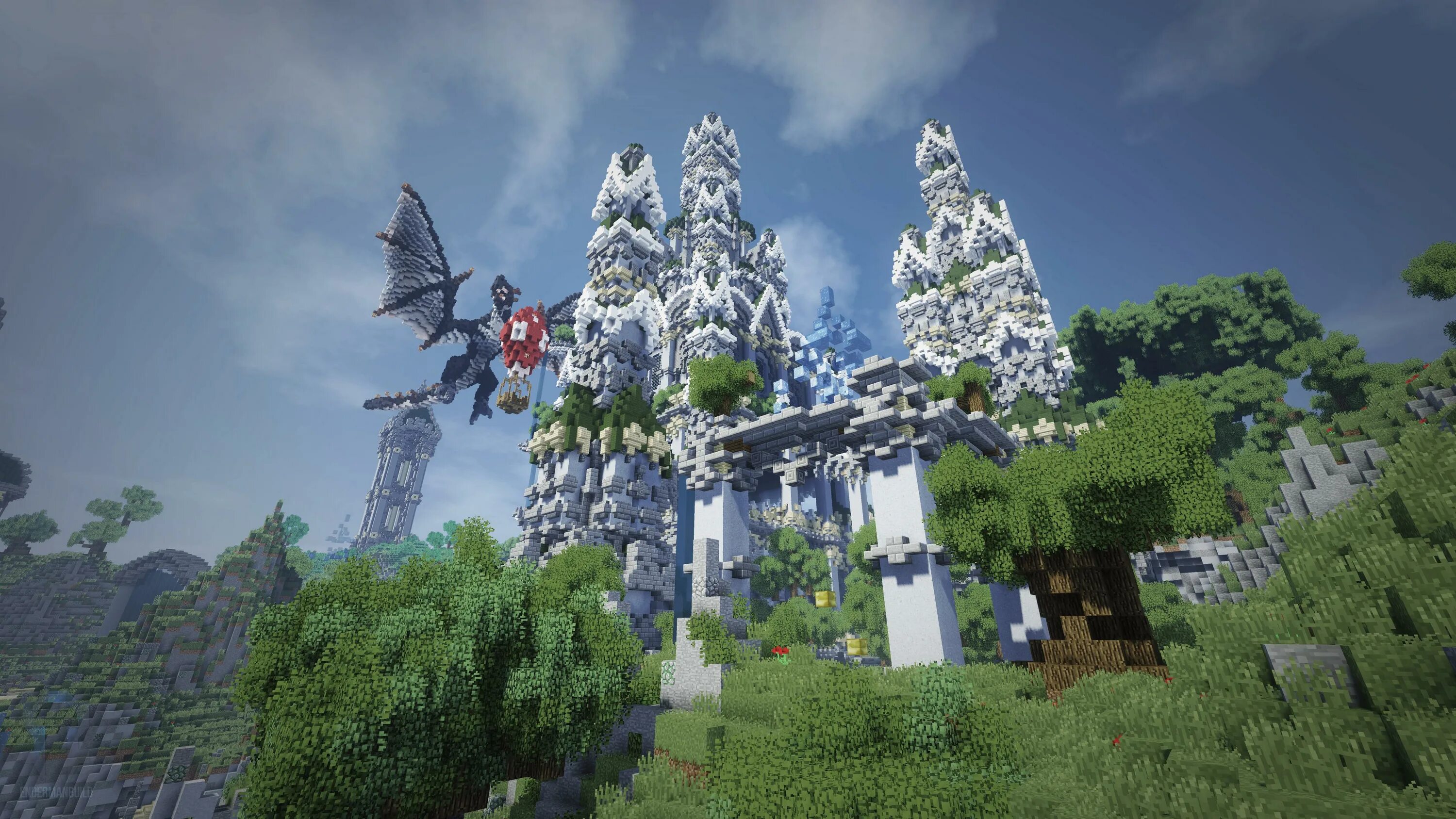 12. Лобби спавна. Сервер с прятками в майнкрафт. 0 анархии. Майнкрафт королевская битва.