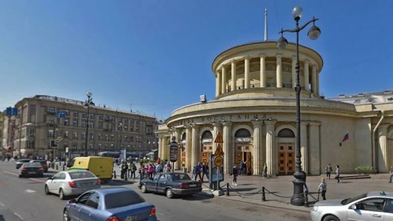 Площадь Восстания Кировско-Выборгская линия Санкт-Петербург Прогулки по метро (ф