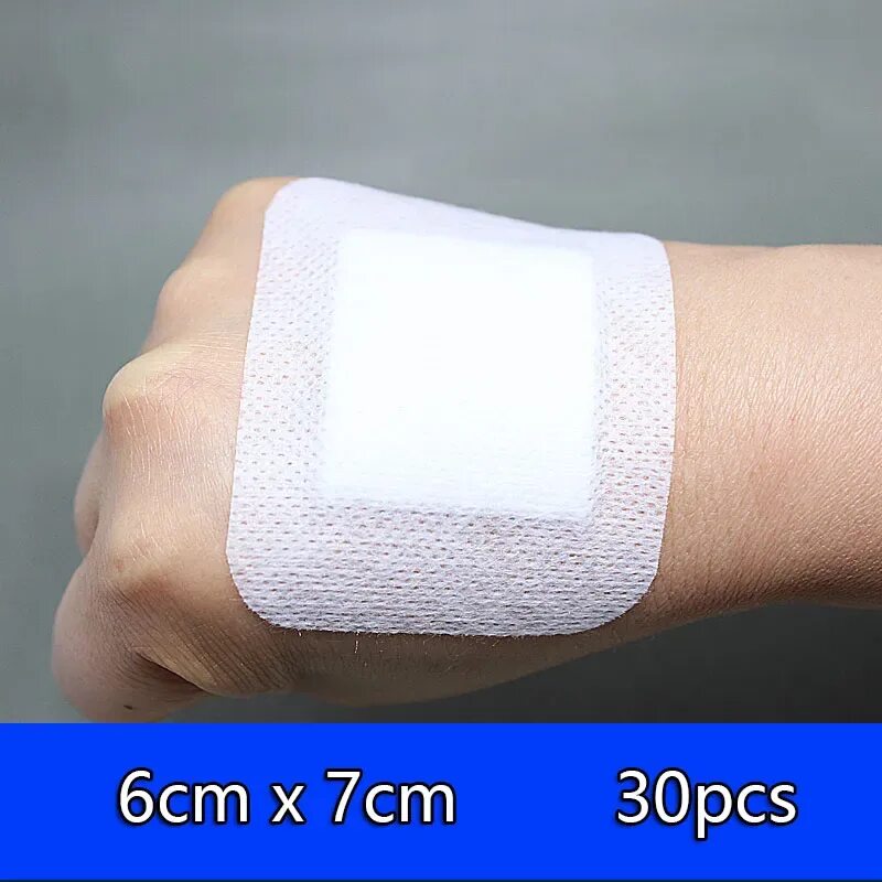 Самоклеящаяся пластырная повязка 7*6 см стерильная. Дышащая повязка. Дышащая повязка. Дышащая повязка. Пластырь повязка фиксирующий.