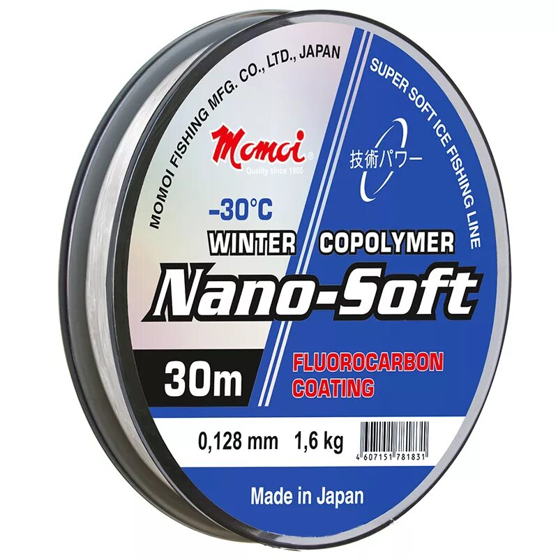 Леска Nano-Soft Winter 30. Леска Nano-Soft Winter прозрачная 30м 0.105мм. Леска Momoi 0.105. Леска Momoi Fire Ice 0,091мм 30м.