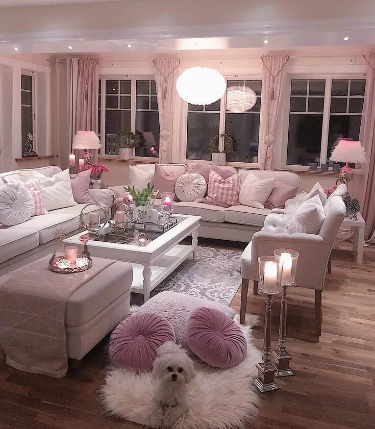 44 Romantic Living Room Decor With Valentine Themes - PIMPHOMEE Interior room de