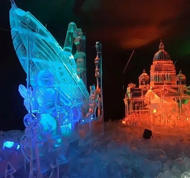 Фестиваль ледовых скульптур кроншлед. Кроншлёд фестиваль ледовых скульптур. Ледяные скульптуры в Санкт-Петербурге 2023. Выставка ледяных скульптур в Кронштадте 2023. Ледовые фигуры в Кронштадте 2023.