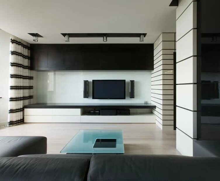 Интерьер гостиной в стиле хай тек 45+ White Living Room Ideas: Different Style Interiors with Photos Living room w