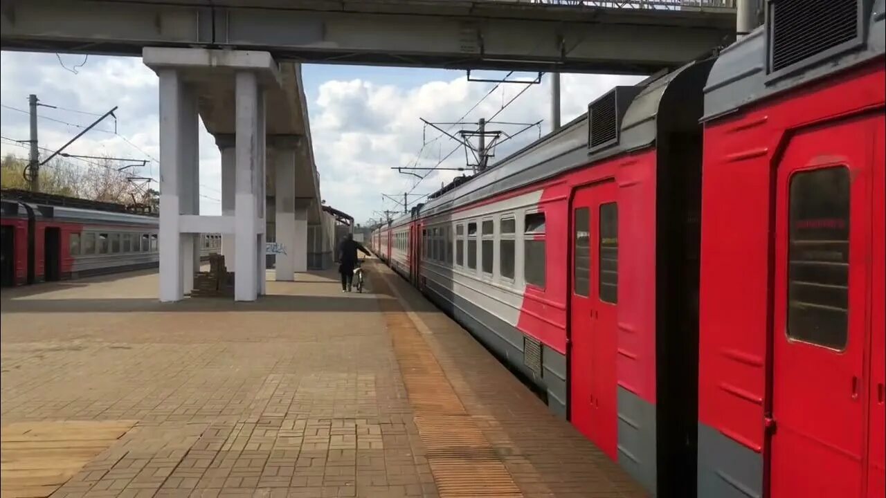 Электропоезд эд4м. Пл 73 км казанского фото. Электрички эд4м на казанском направлении. Платформа красково. Расписание электричек 88 км москва.