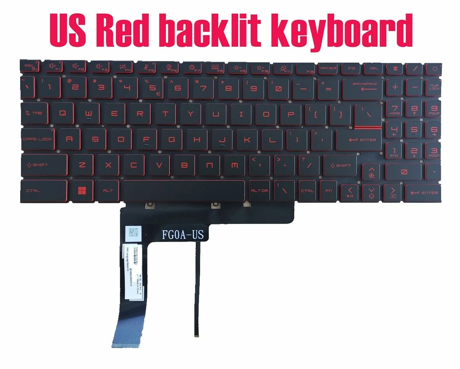 Msi katana клавиатура