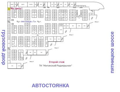 Митинский радиорынок павильон