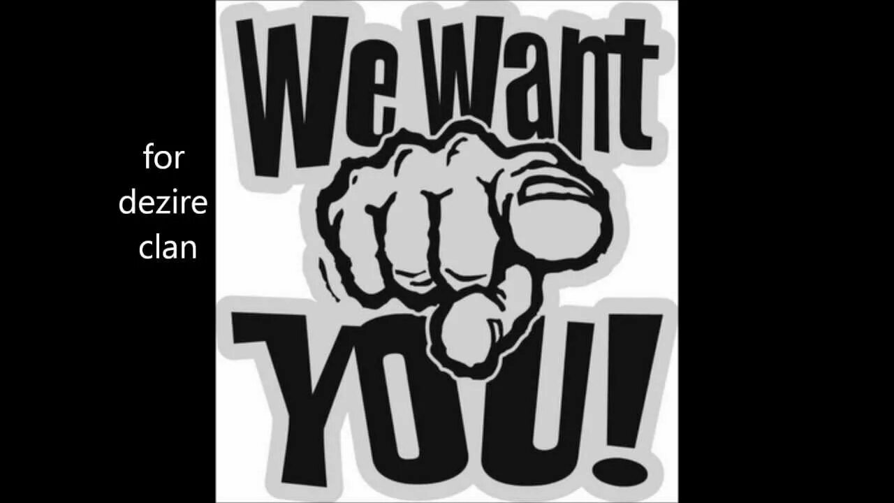 We want to go. We want to go
