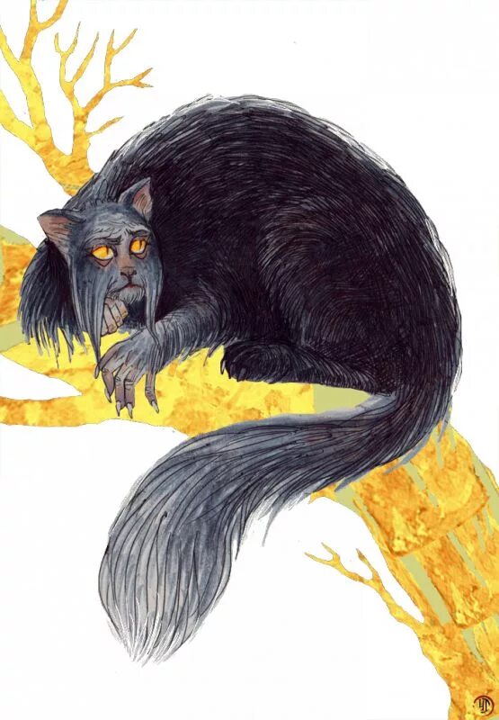 Кот баюн сказочный персонаж. Мифические существа кот баюн. кот баюн арт мифология. баюн славянская мифология. кот баюн мифология славян.