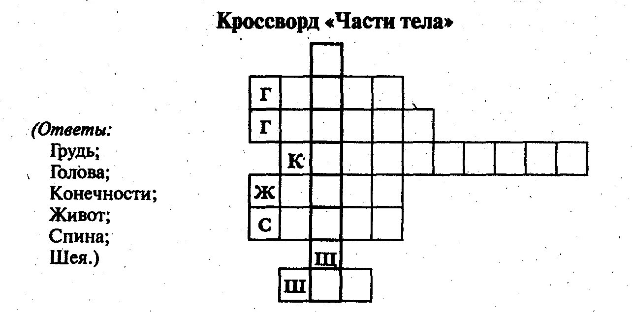 Кроссворд на слово организм. Кроссворд части тела. Кроссворд 2 класс окружающий мир. Кроссворд человеческие органы. Кроссворд по окружающему миру 3 класс.