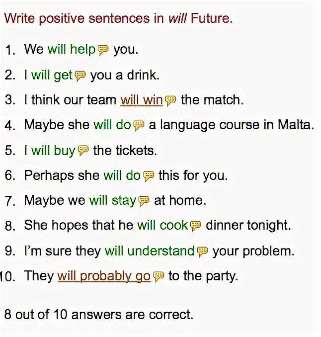 Write the sentences in Future simple. Positive sentences вопрос. Write positive sentences in will Future. Positive sentences правило. Write sentences use the affirmative