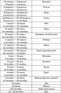 Гороскоп дата имя