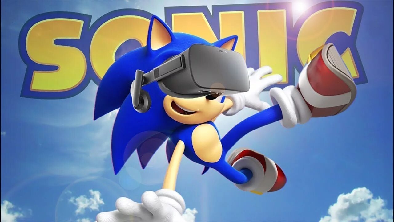Соник VR. Sonic fast. Фастер Соник. Виртуальная реальность про Соника. Enya go sonic