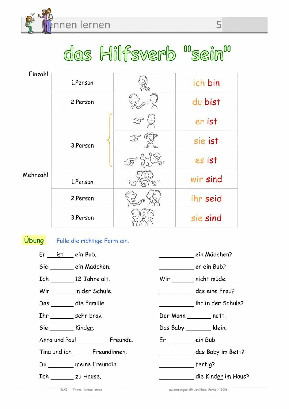 Die kinder sein. Haben sein в немецком языке Worksheets. Präsens в немецком языке Arbeitsblatt. Präsens в немецком языке упражнения. Verben Konjugation немецкий.