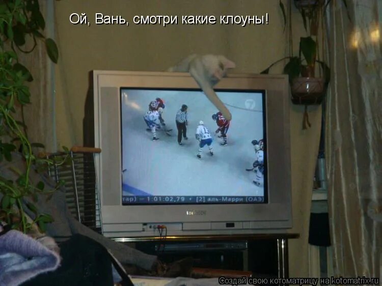 гляди какие клоуны