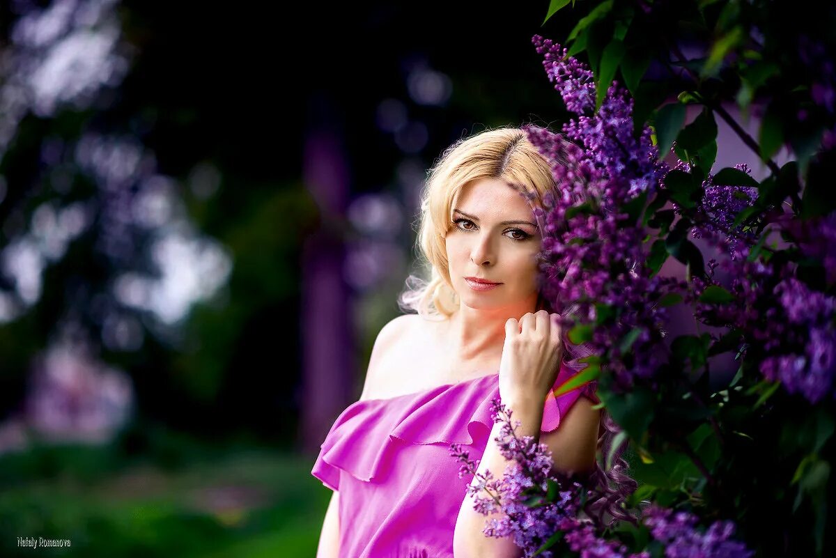 сиреневый рай. фиолетовый закат. красивые фотосессии с сиренью. фестиваль сирени в липецкой области. водопад фото пейзаж в сиреневых тонах.