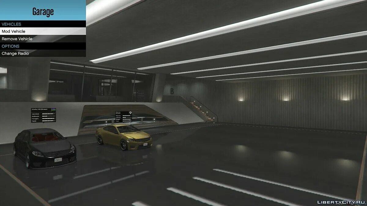 Скачать Grand Theft Auto 5 "8 Car Garage Showroom"