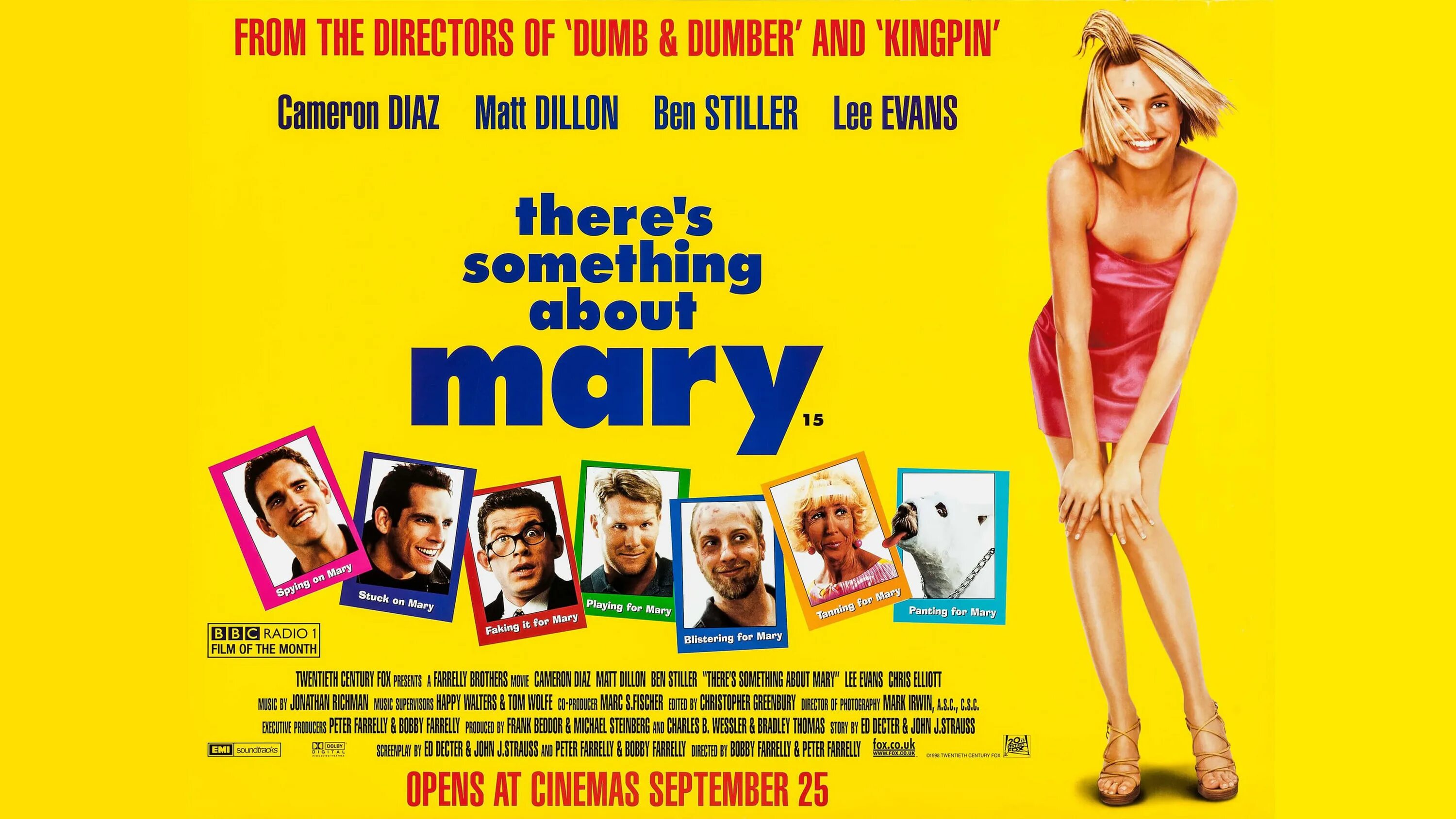 Theres something there. There's something about Mary 1998.