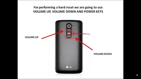 Заводские настройки телефона lg