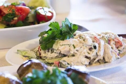 Грузинский салат с сыром