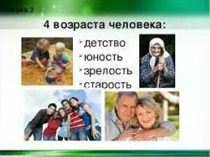 Детство юность какой возраст