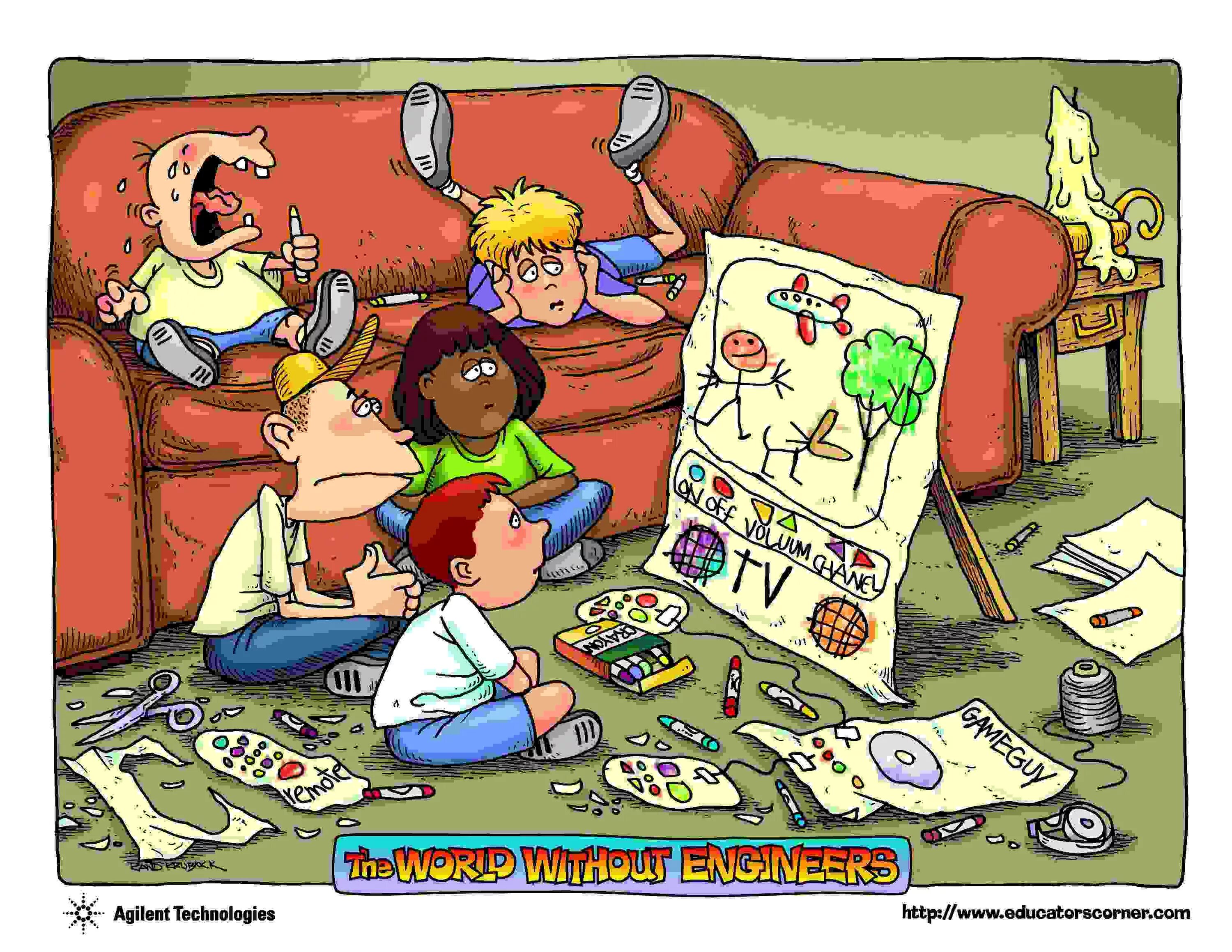 Life without computer. Электронщик карикатура. жизнь без технологий. world without technology. pc karikatur.