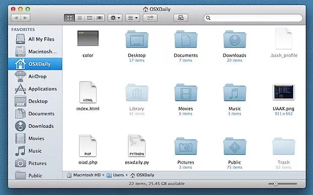 Emload folder