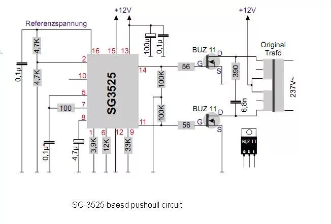Купить KA3525A (SMPS) Шим-контроллер DIP-16