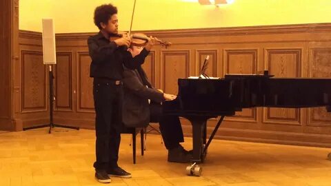 Violin Prodigy Akim Camara Wows Audiences with His Skills.