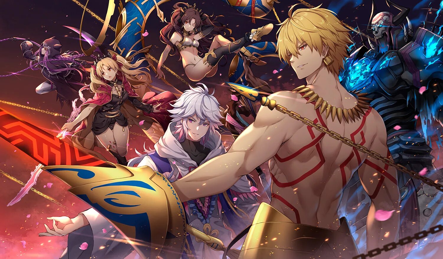 Ордер героя. Гильгамеш Fate Grand order Babylonia арт.