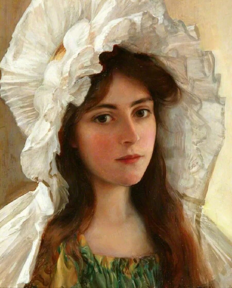 Женщина 19 декабря. Albert Lynch (1851-1912 г.).