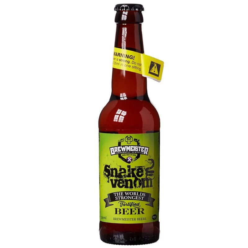 Snake venom beer. Brewmeister snake venom.
