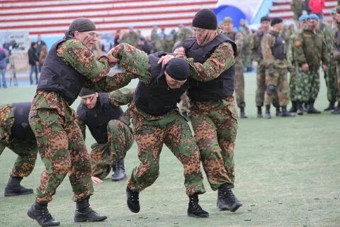 Показательные рукопашный бой