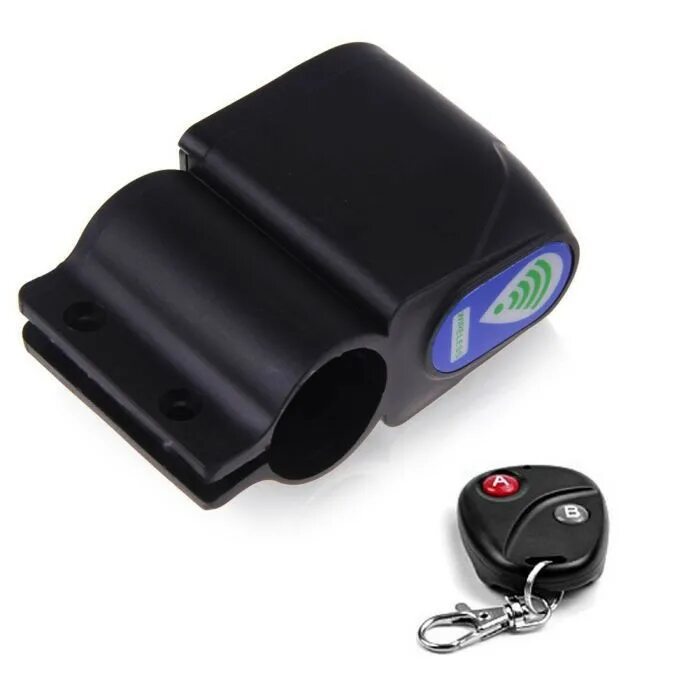 противоугонный сигнал для велосипеда. сигнализация для велосипеда с пультом. противоугонная сигнализация на велосипед. сигнализация противоугонная 110дб. сигнализация для велосипеда с пультом, черный 3264155.