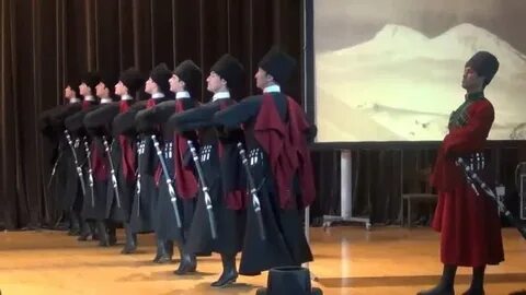 Кабардинский народный массовый танец 4