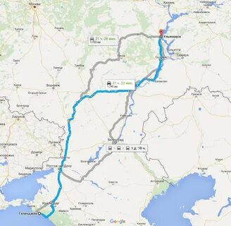 Дорога волгоград краснодар на машине
